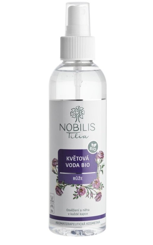 Květová voda BIO Růže Nobilis