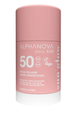 Opalovací tyčinka na obličej a rty UVA Boost SPF 50, 17 ml Alphanova