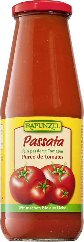 Passata - drcená rajčata 680 g RAPUNZEL