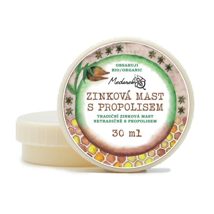 Zinková mast propolisová Medárek