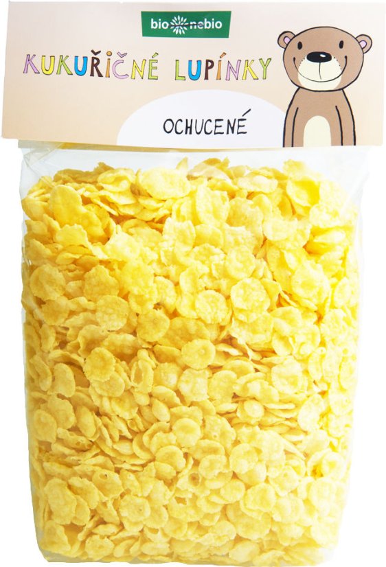 Kukuřičné lupínky ochucené 250 g BIONEBIO