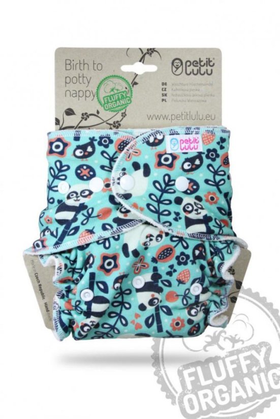 Kalhotková plena Fluffy patentky Petit Lulu - Varianta: Japonské panenky