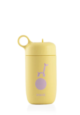 Dětská nerezová lahev Giraffe 400 ml Equa