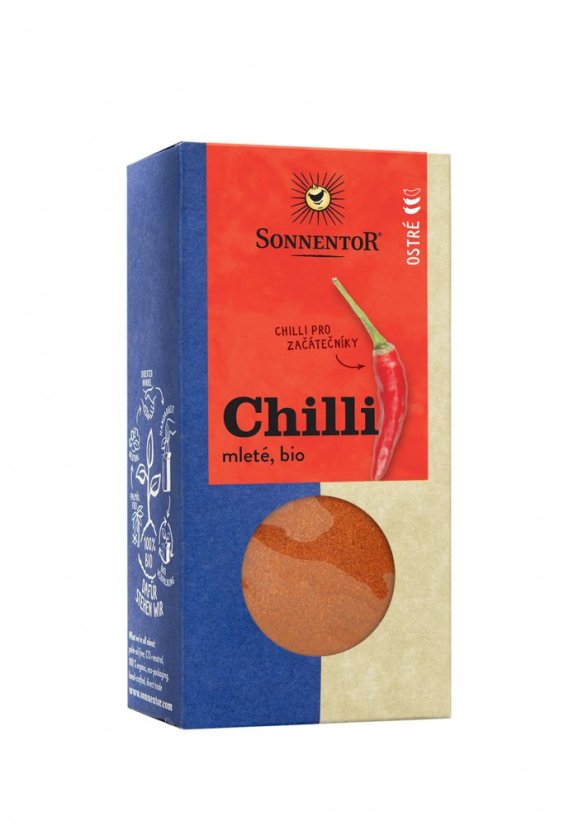 Chilli, mleté 40 g SONNENTOR