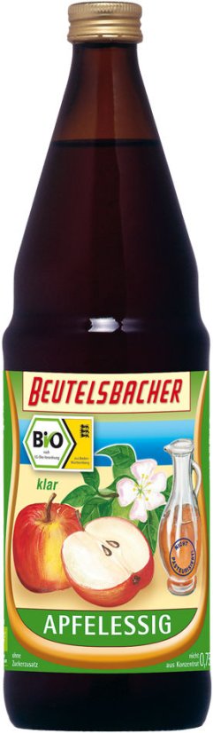 Jablečný ocet nepasterizovaný - čirý 750 ml BEUTELSBACHER