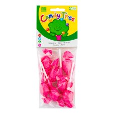 Malinové lízátka 70 g CANDY TREE