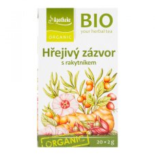 Hřejivý zázvor s rakytníkem 20 x 2 g APOTHEKE
