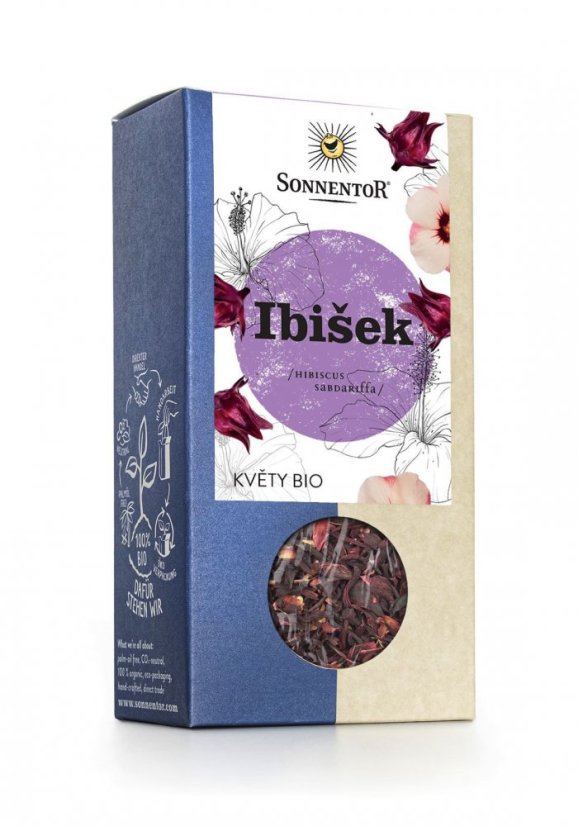 Ibišek květ 80 g SONNENTOR