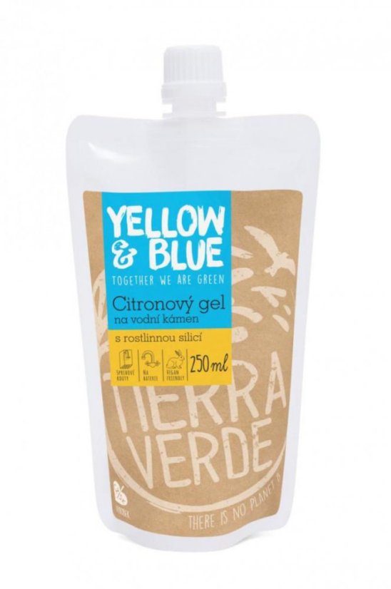 Citronový gel na vodní kámen Tierra Verde - Varianta: 750 ml