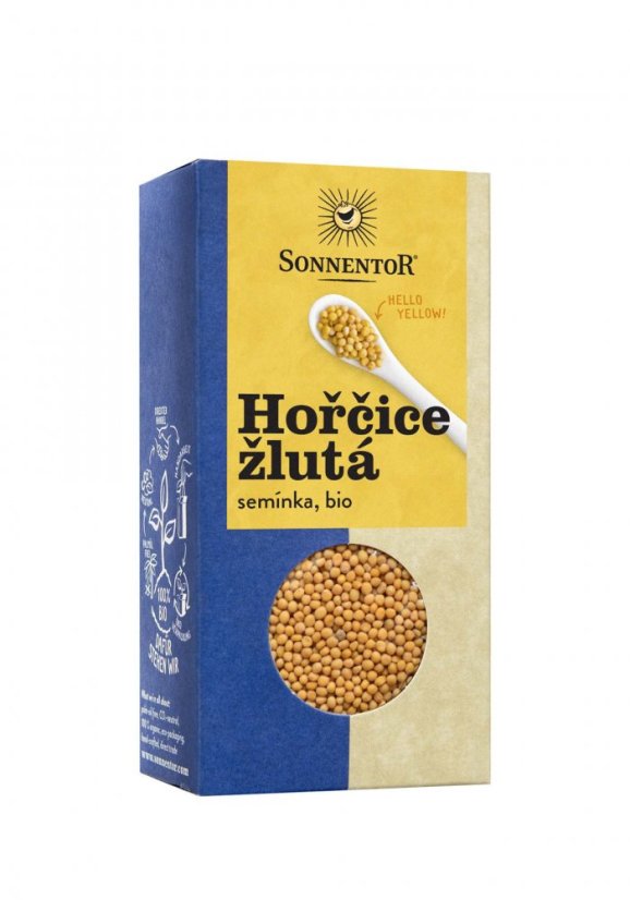 Semínka hořčice žluté 120 g SONNENTOR