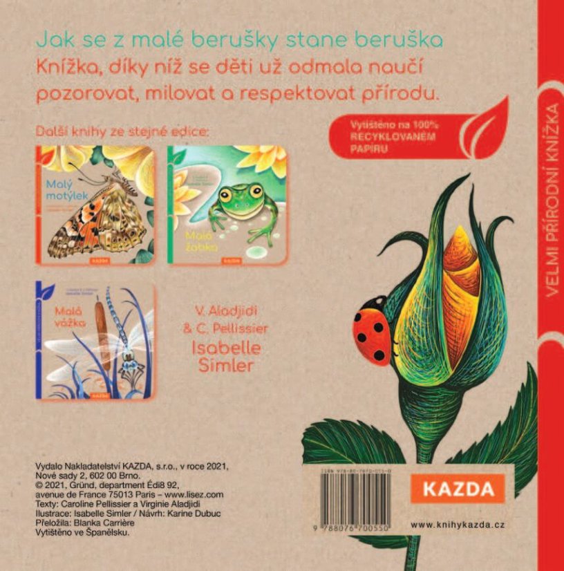 Leporelo Malá beruška Isabelle Simler