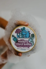 Bublíkovy rýmové šumivé kostky do koupele s probiotiky 180 g Pure Harmony