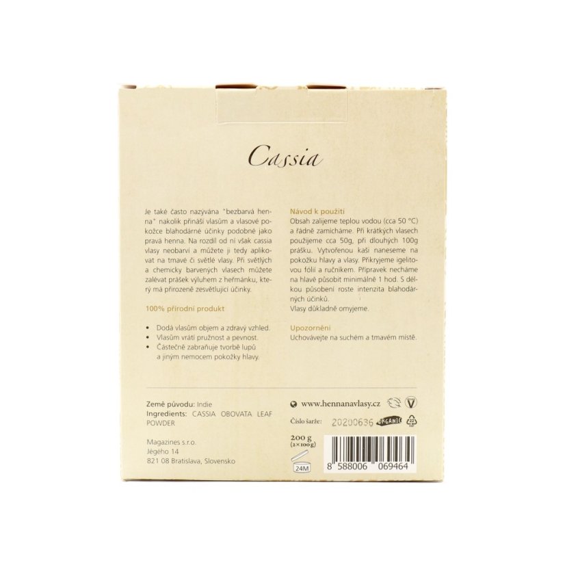 Cassia prášek 100 g BEZOBAL