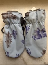 Rukavice softshell/merino dětské Origami Crawler