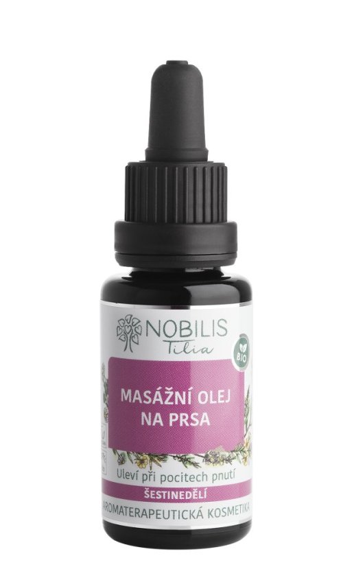 Masážní olej na prsa 20 ml Nobilis