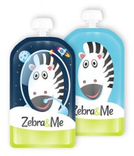 Kapsička na dětskou stravu Kosmonaut Zebra & Me