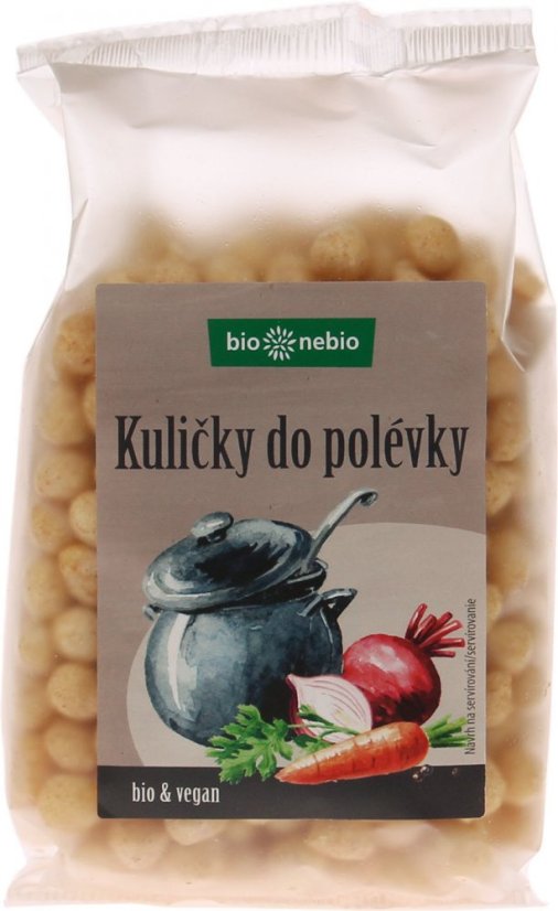 Kuličky do polévky 130 g BIONEBIO