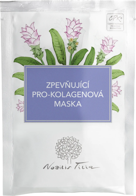 Zpevňující pro-kolagenová maska 25 g Nobilis
