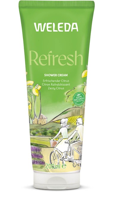 Citrusový osvěžující sprchový krém 200 ml Weleda