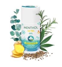 Menthol ultra gel - termický gel klouby, svaly, šlachy 90 ml Annabis