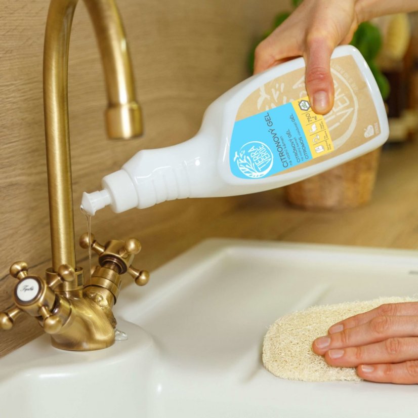 Citronový gel na vodní kámen Tierra Verde - Varianta: 750 ml