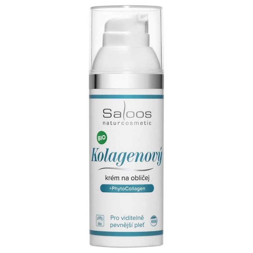 Kolagenový krém na obličej 50 ml Saloos