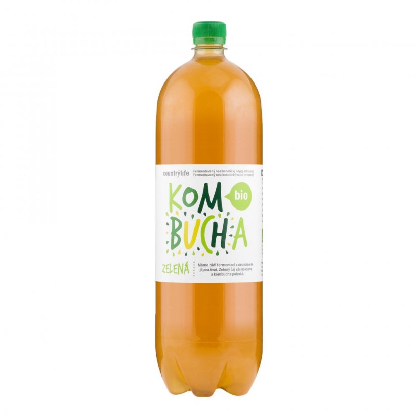 Kombucha zelená 2 l COUNTRY LIFE