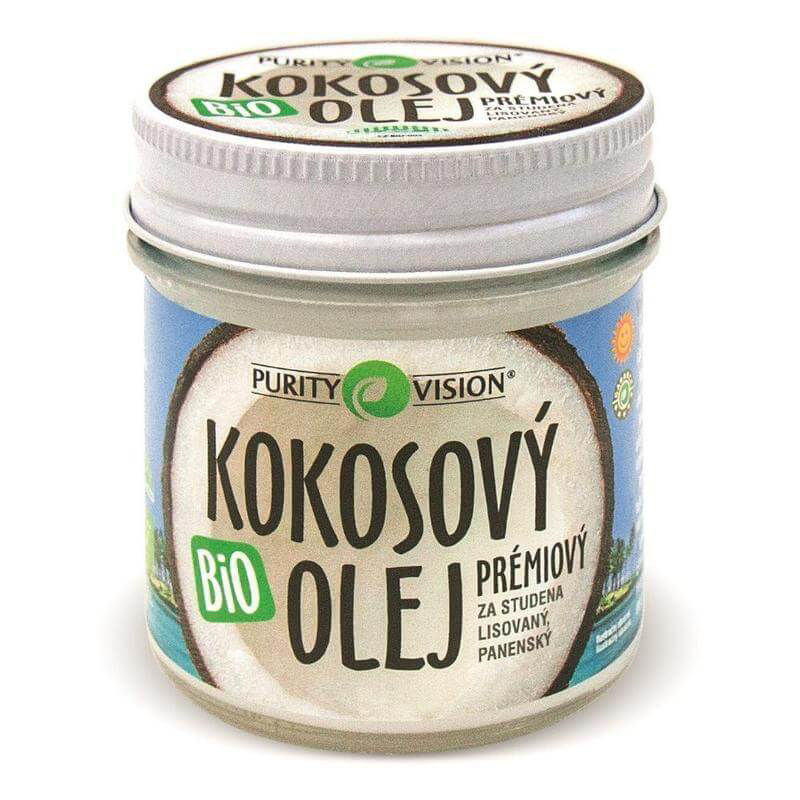 Fair Trade Bio Kokosový olej panenský PURITY VISION