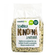 Konopná semínka loupaná 250 g COUNTRY LIFE
