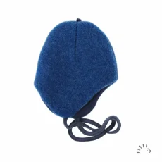Čepice 100 % vlna Sodalite Blue Iobio