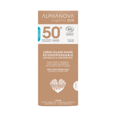 Opalovací tónovací krém tmavý SPF 50+, 50 g Alphanova
