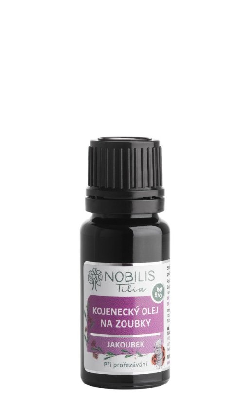 Kojenecký olej na zoubky Jakoubek 10 ml Nobilis