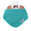 Bambusový slintáček/šátek jednobarevný XKKO - Barva: Turquoise