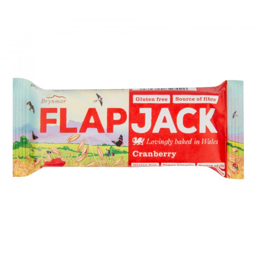 Flapjack brusinka bzl 80 g WHOLEBAKE