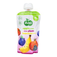 Příkrm jablko, švestka, banán 120g Ovko