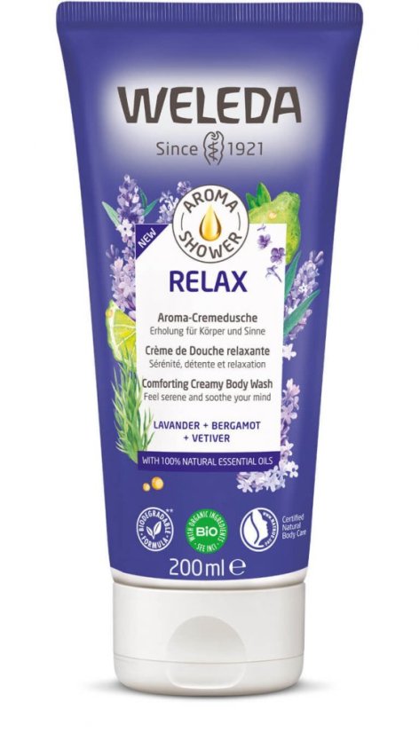 Sprchový krém Relax 200 ml WELEDA