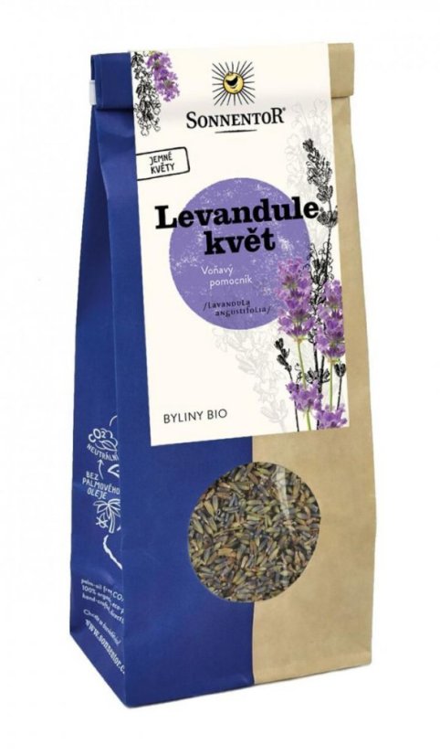 Levandule květ 70 g SONNENTOR