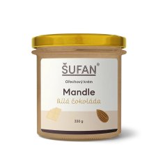 Mandle - bílá čokoláda 330 g ŠUFAN