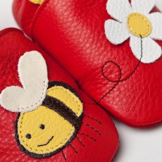 Botky s měkkou podrážkou se včelkou a kytkou Liliputi