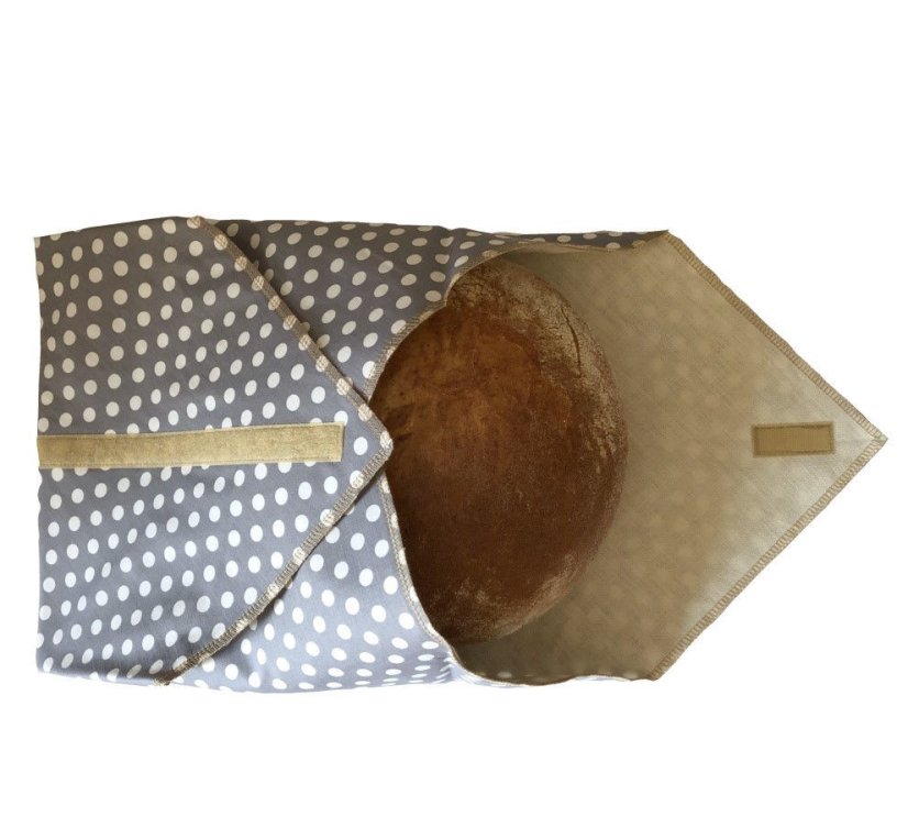 Chlebousek MagsBags - Varianta: Modré akvarelové květy