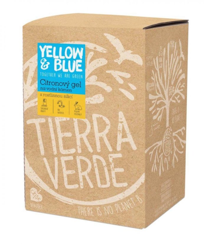 Citronový gel na vodní kámen Tierra Verde - Varianta: 750 ml