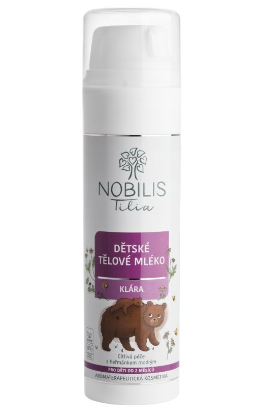 Dětské tělové mléko Klára Nobilis