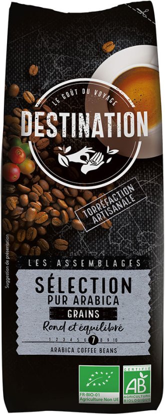 Káva zrnková - Selection 250 g DESTINATION