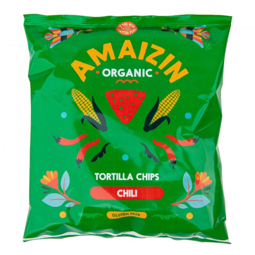 Chipsy kukuřičné chilli 75 g AMAIZIN