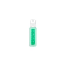 Kojenecká lahev skleněná silikonový obal 240 ml EcoViking