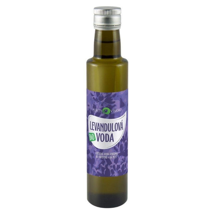 Levandulová voda bio PURITY VISION