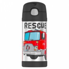 Dětská termoska s brčkem hasiči 355 ml Thermos