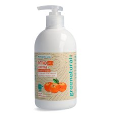 Intimní mycí gel Sensitive mandarinka a aloe vera pH 5,5 BIO 500 ml Greenatural