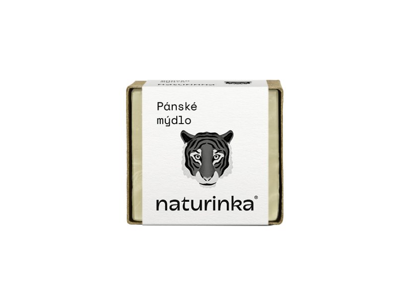 Mýdlo pánské Naturinka - Varianta: 55 g v obalu