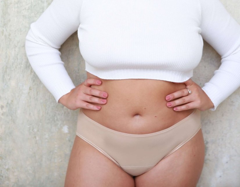 Menstruační Kalhotky na spaní SAYU - Velikost: 42 růžové s krajkou